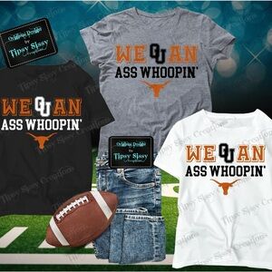 We OU an Ass Whoopin’. College football Gildan tshirt